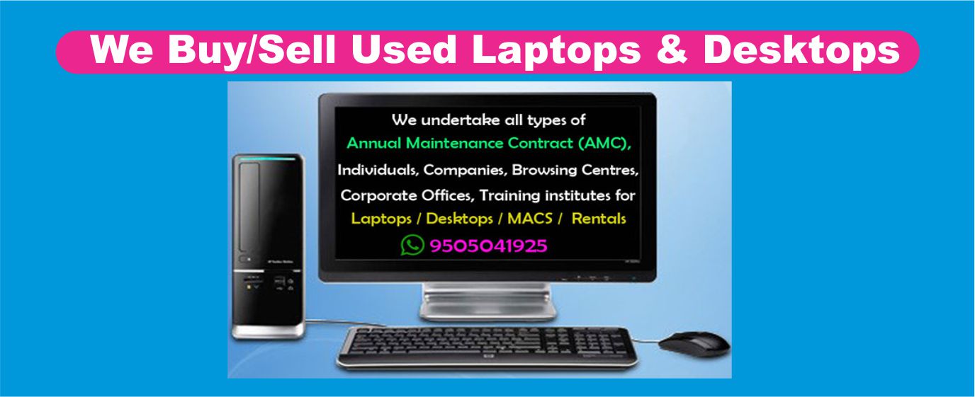 Used Laptops in Hyderabad | Refurbished Laptops | Second Hand Laptops