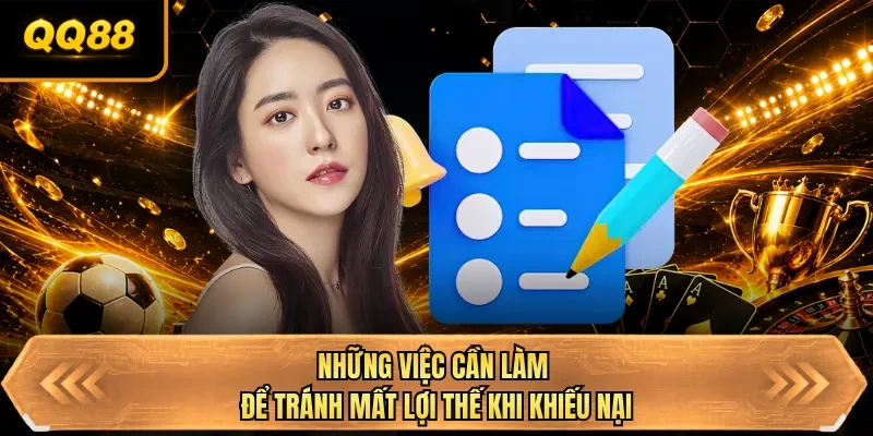 nhung viec can lam de tranh mat loi the khi khieu nai